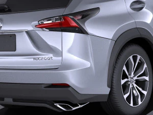 Lexus NX 2017 vray 3D Model