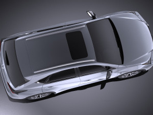 Lexus NX 2017 vray 3D Модель