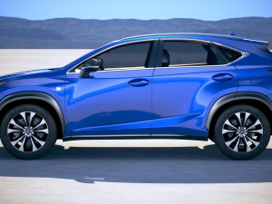 Lexus NX 300 2018 Model 3D