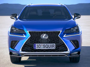 Lexus NX 300 2018 3D Model