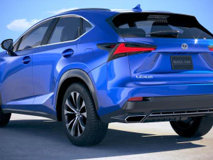 Lexus NX 300 2018 3D Model