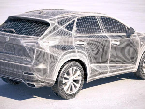 Lexus NX 300 2018 3D Model