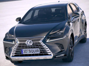 Lexus NX 300H 2018 3D Model