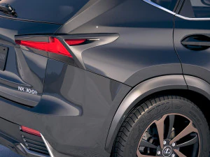 Lexus NX 300H 2018 3D Model
