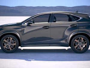 Lexus NX 300H 2018 Modello 3D