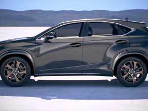 Lexus NX 300H 2018 3D Model
