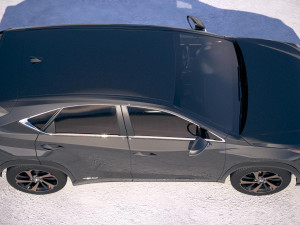 Lexus NX 300H 2018 Modello 3D