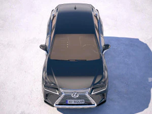 Lexus NX 300H 2018 3D Model