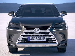 Lexus NX 300H 2018 3D Model