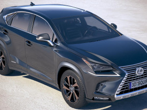 Lexus NX 300H 2018 Modello 3D