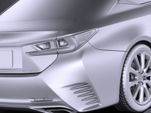 Lexus RC 2017 vray Modelo 3D