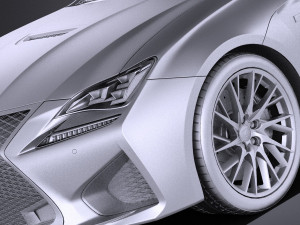 Lexus RC F 2016 vray Modèle 3D
