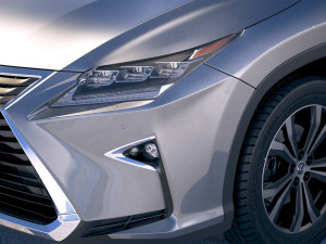 Lexus RX L 2018 3D Model