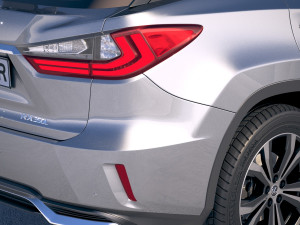 Lexus RX L 2018 3D Model