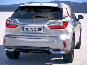 Lexus RX L 2018 3D Model