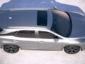 Lexus RX L 2018 3D Model