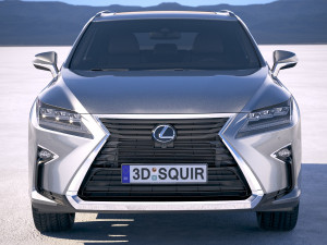 Lexus RX L 2018 3D Model