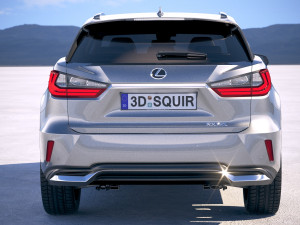 Lexus RX L 2018 3D Model