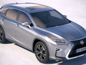 Lexus RX L 2018 3D Model