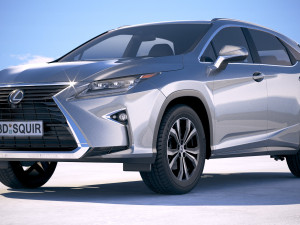 Lexus RX L 2018 3D Model