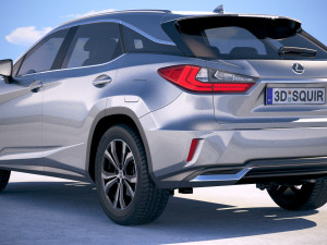 Lexus RX L 2018 3D Model