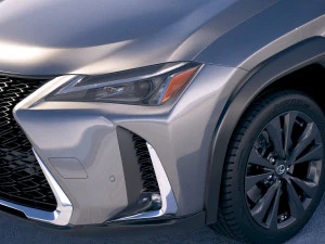 Lexus UX 2019 3D Model