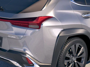 Lexus UX 2019 3D Model