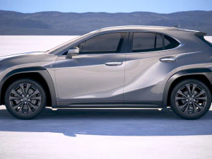 Lexus UX 2019 3D Model