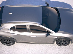 Lexus UX 2019 3D Model