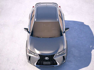 Lexus UX 2019 3D Model