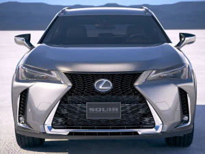 Lexus UX 2019 3D Model