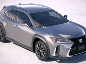 Lexus UX 2019 3D Model