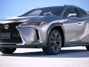 Lexus UX 2019 3D Model