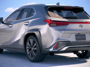 Lexus UX 2019 3D Model