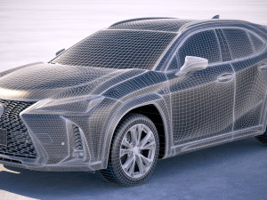 Lexus UX 2019 3Dモデル