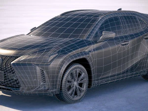 Lexus UX 2019 3D Model