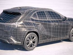 Lexus UX 2019 3Dモデル