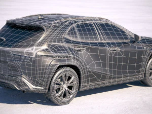 Lexus UX 2019 3D Model