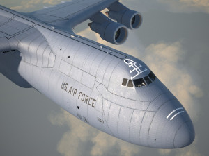 Lockheed C-5 Galaxy 3D Model