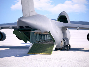 Lockheed C-5 Galaxy 3D Model