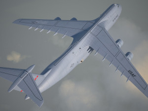 Lockheed C-5 Galaxy 3D Model