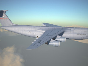 Lockheed C-5 Galaxy 3D Model