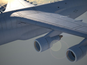 Lockheed C-5 Galaxy 3D Model