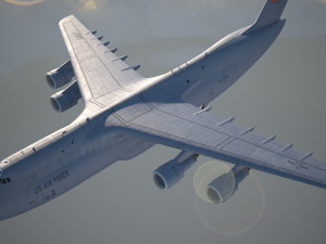Lockheed C-5 Galaxy 3D Model