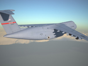 Lockheed C-5 Galaxy 3D Model