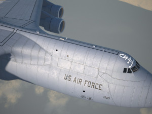 Lockheed C-5 Galaxy 3D Model