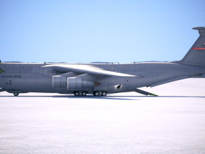 Lockheed C-5 Galaxy 3D Model