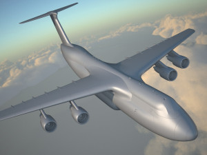 Lockheed C-5 Galaxy 3D Model