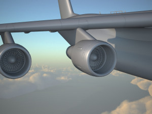 Lockheed C-5 Galaxy 3D Model