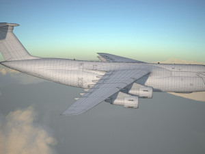 Lockheed C-5 Galaxy 3D Model